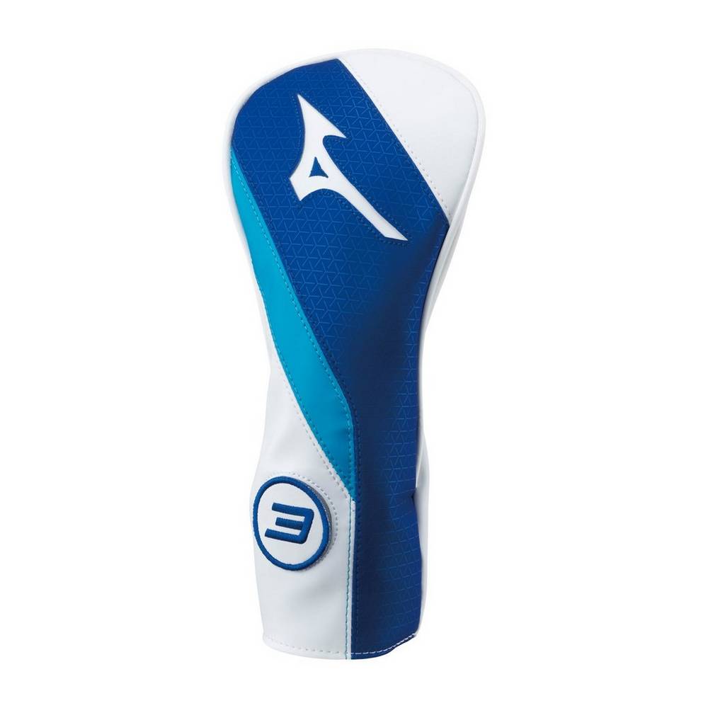 Damske Pokrývka hlavy Mizuno Tour Fairway Modre/Biele Vypredaj NHIJ10285